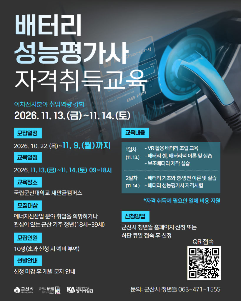 배터리 포스터