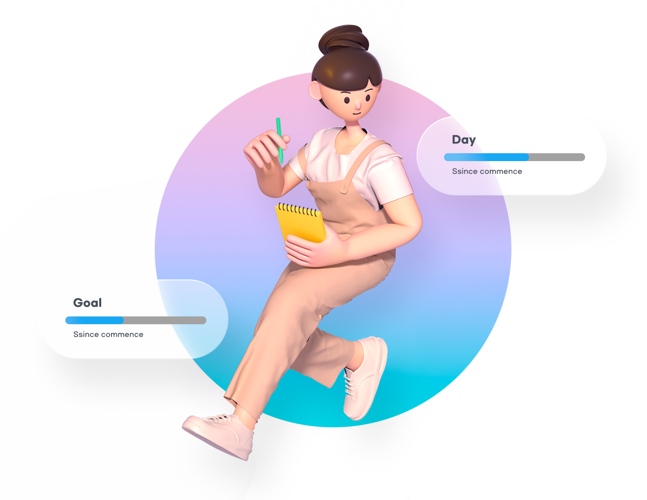 Youth 3D Illustration